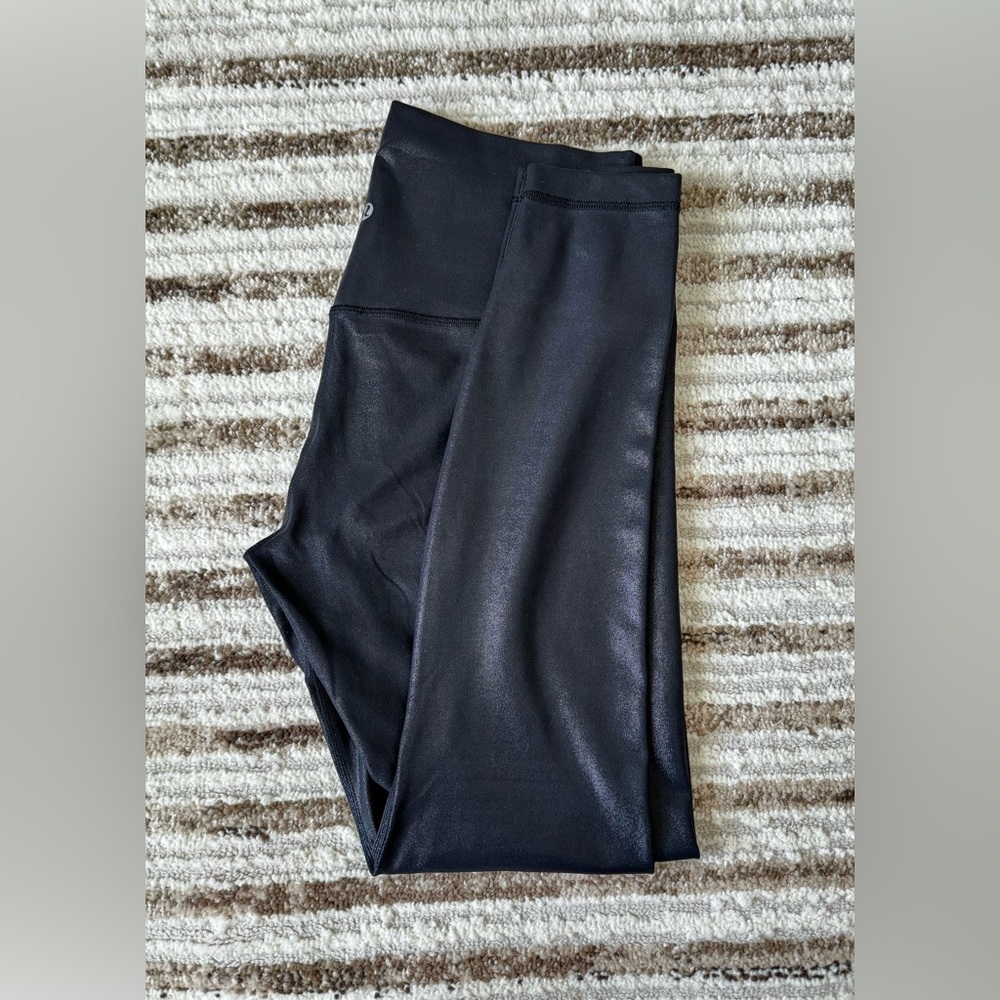 Lululemon High Rise Align Foil Leggings (10)